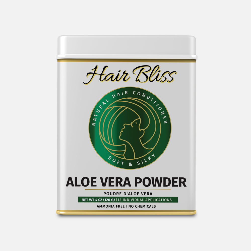 Acondicionador Natural de Aloe Vera - Hair Bliss en 12 Sachets Individuales (10 gm cada uno) con Cepillo y Bandeja Reutilizables incluidos