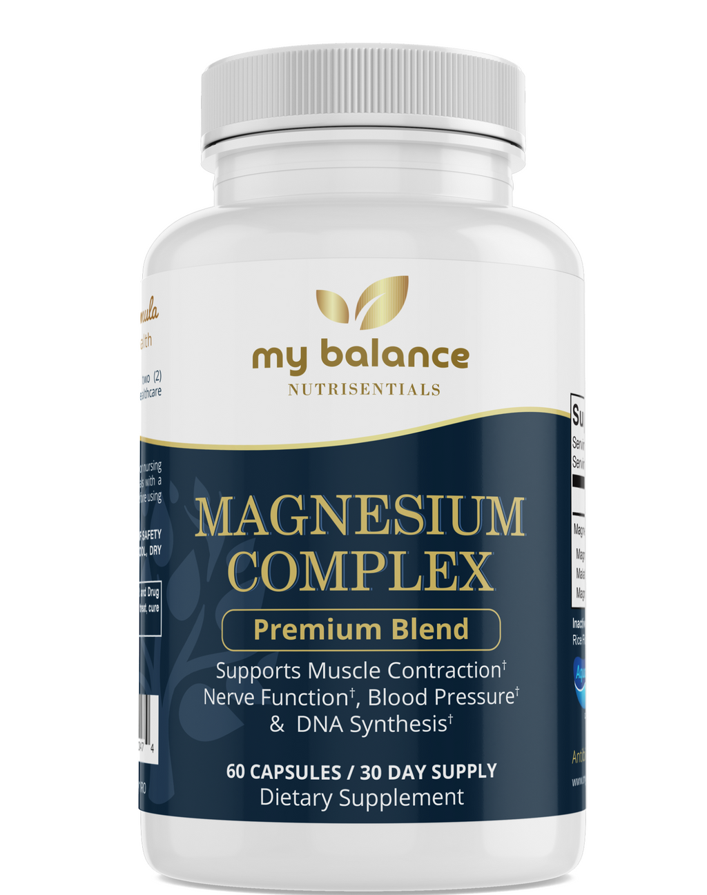 Complejo de Magnesio: Suplemento Premium para Bienestar y Energía