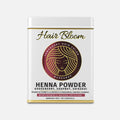 Color de Cabello Burdeos Natural Hair Bloom - Polvo de Henna Herbal Burdeos - 12 Sachets Individuales (10 gm c/u) - Incluye Brocha y Bandeja Reutilizables