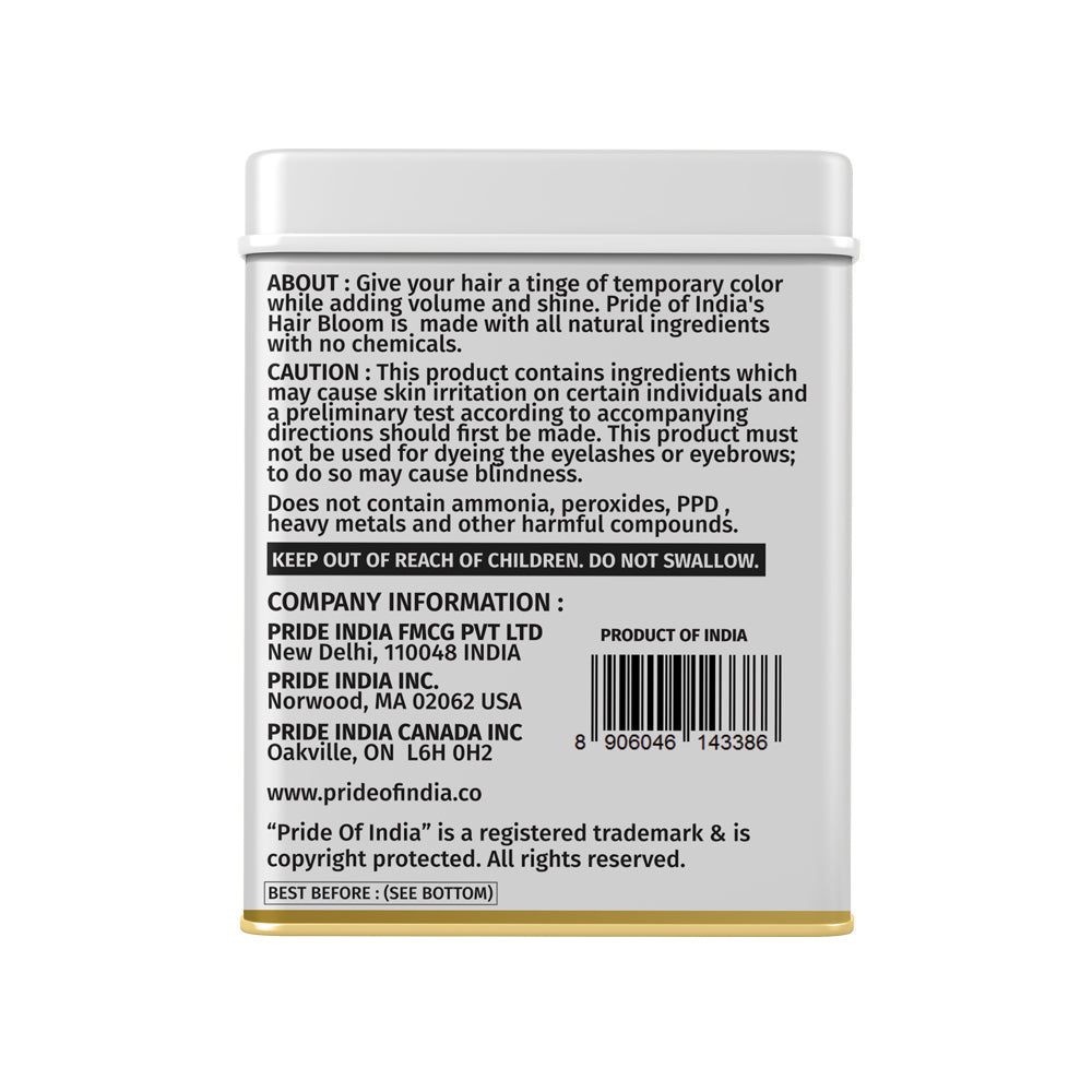 Color de Cabello Natural Indigo - Polvo de Color de Cabello con Hierbas del Himalaya - 12 Sobres Individuales (10 gm cada uno) con Brocha y Bandeja Reutilizables Incluidos