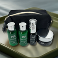 Kit de cuidado capilar hidratante Mekabu para viajes