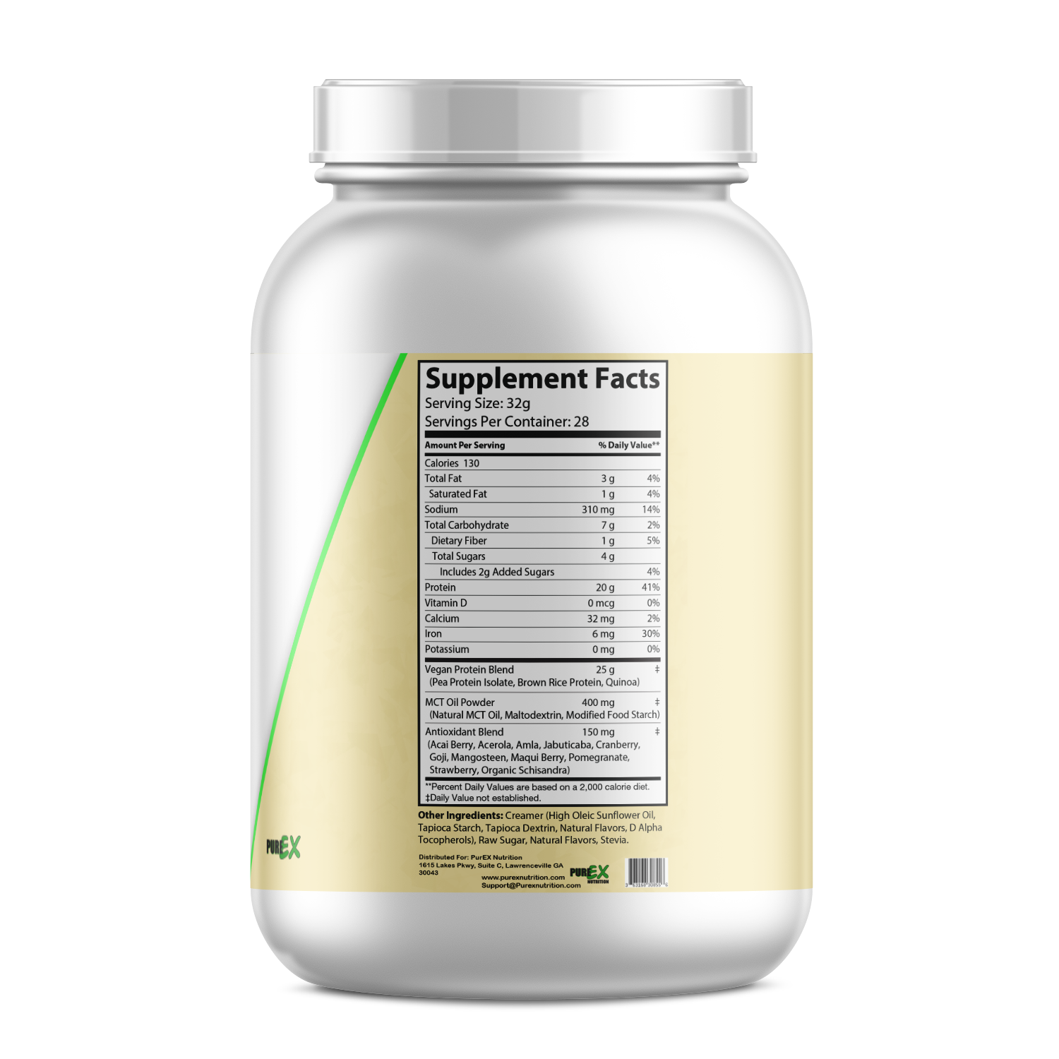 Proteína Vegetal Pura Vainilla - Nutriente Natural para tu Bienestar