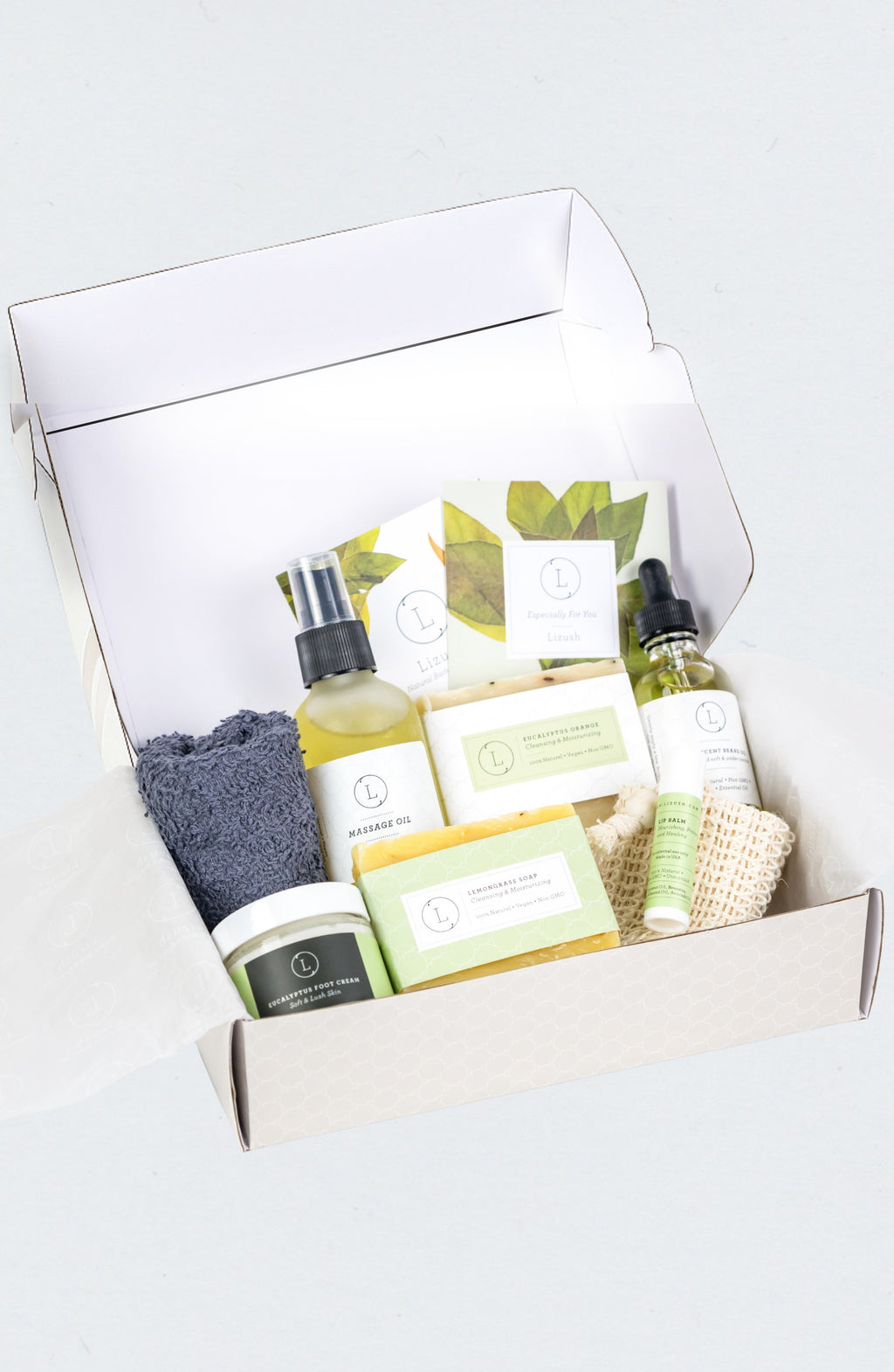 Kit de cuidado natural para hombre - Set de cuidado de la piel fresca y terrosa para el Día del Padre, kit de aseo de eucalipto