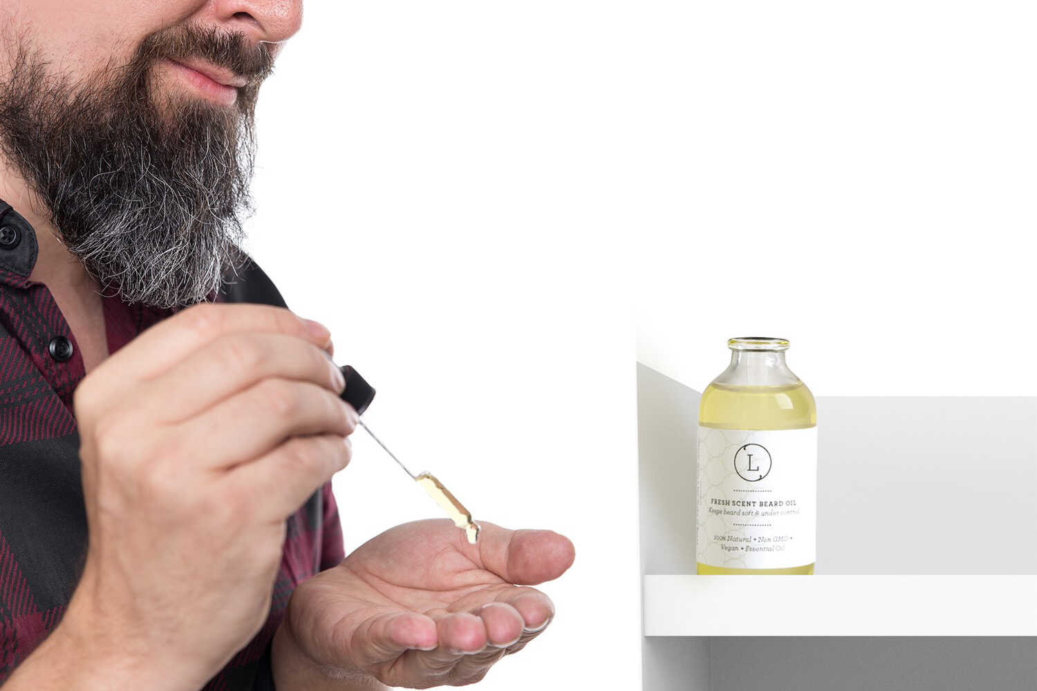 Aceite de Barba Natural Artesanal para Suavizar, Hidratar y Cuidar tu Barba