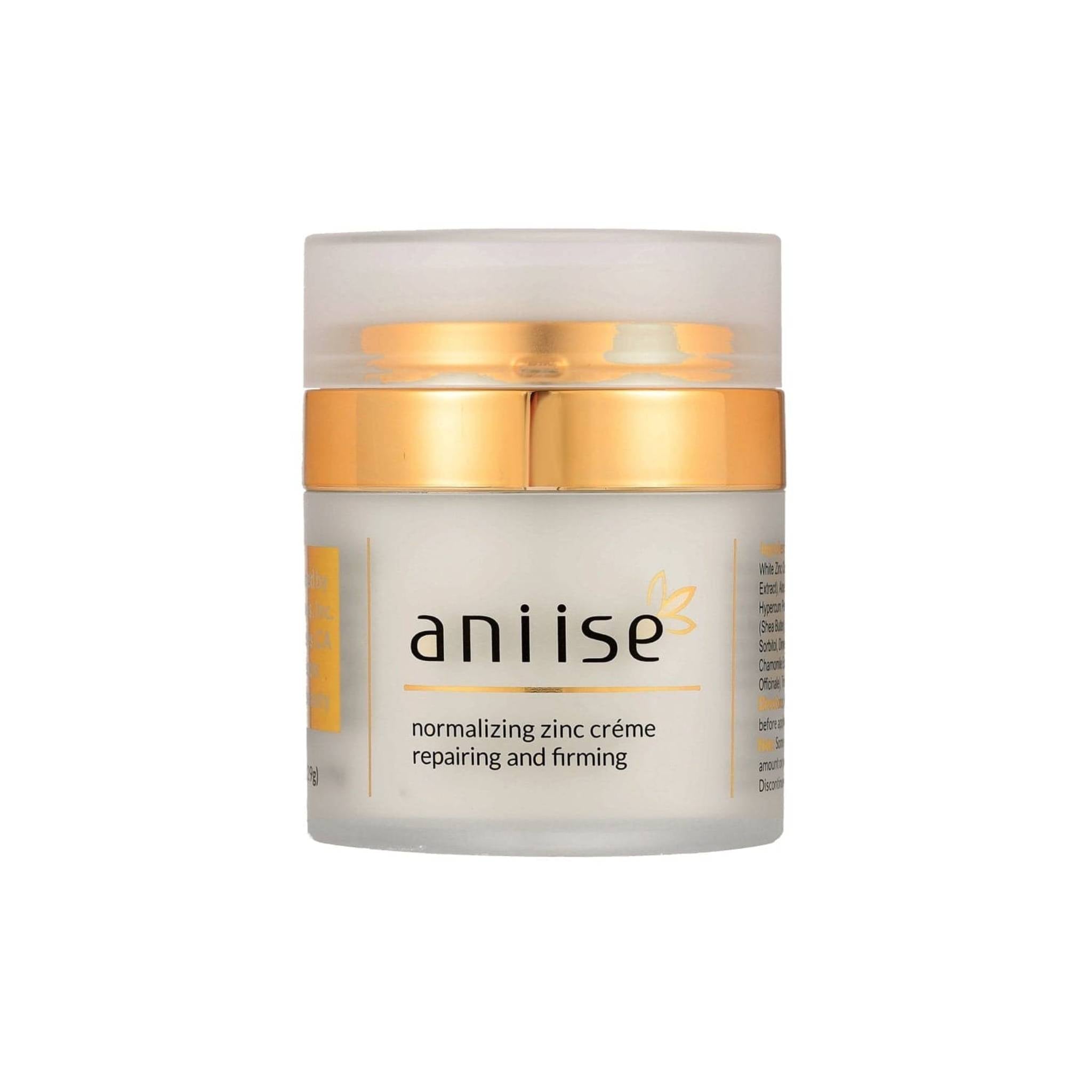 Crema Facial de Zinc Normalizadora para Piel Saludable