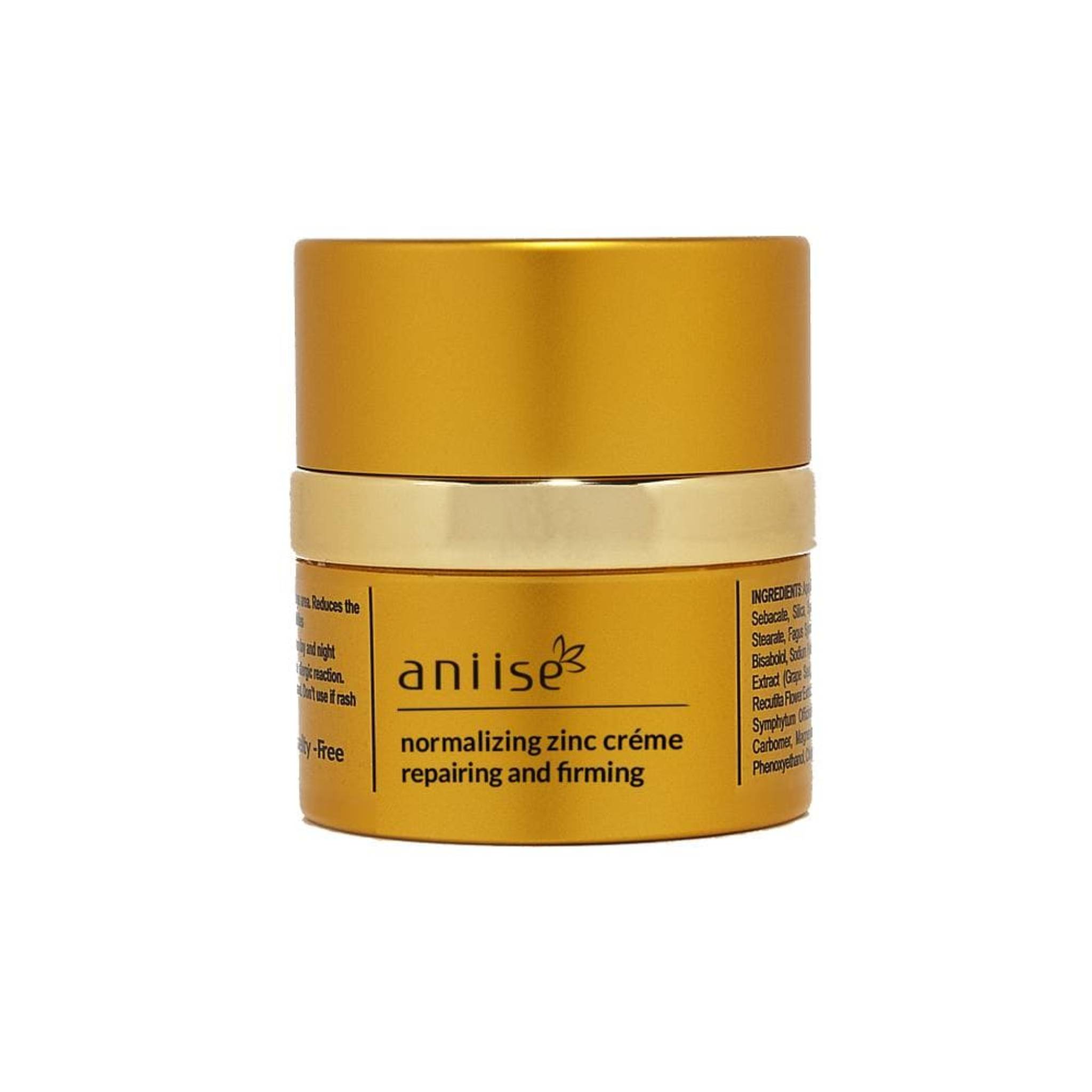 Crema Facial de Zinc Normalizadora para Piel Saludable
