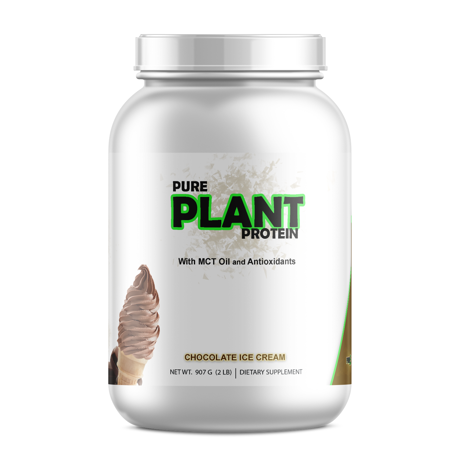 Proteína vegetal pura chocolate - Suplemento nutricional vegano y saludable